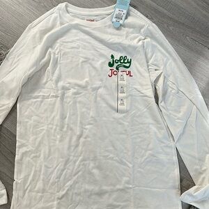 Jolly and joyful LS tee